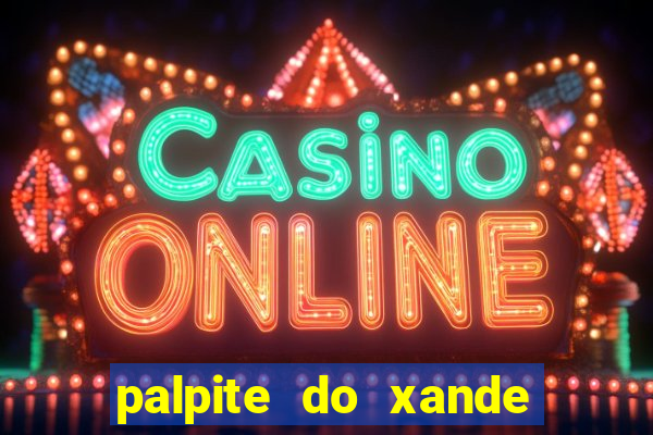 palpite do xande para hoje