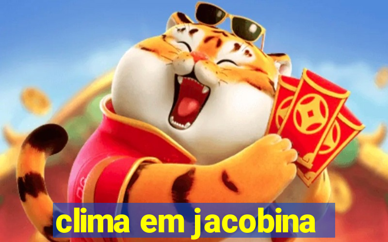 clima em jacobina