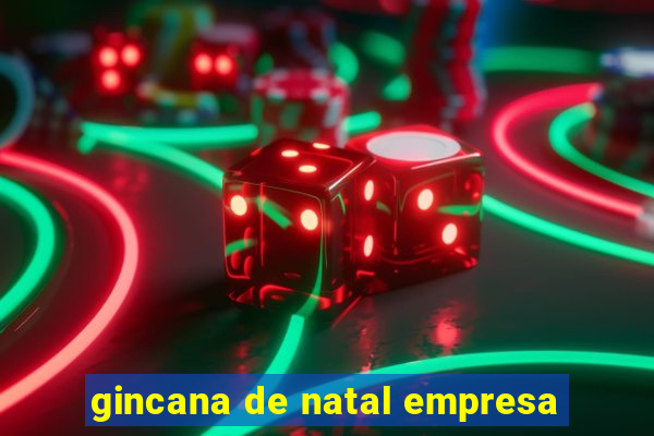 gincana de natal empresa