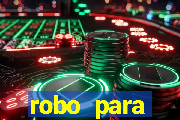 robo para plataforma de jogos