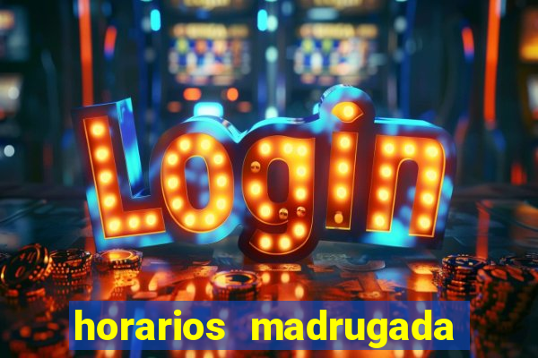 horarios madrugada fortune tiger