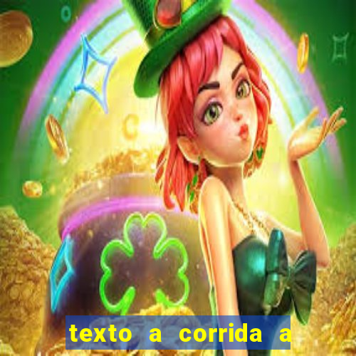 texto a corrida a lagarta lili