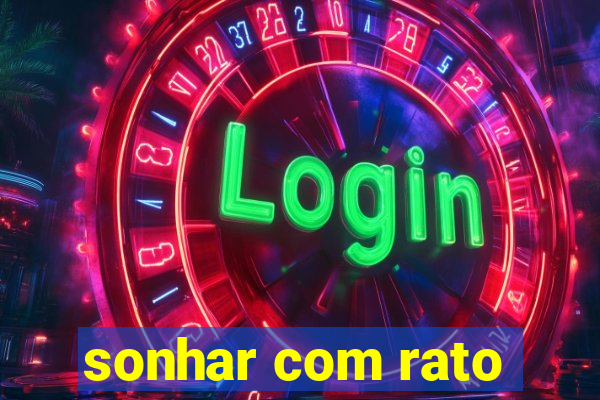 sonhar com rato