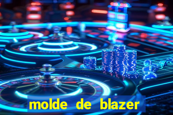 molde de blazer masculino para imprimir