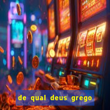 de qual deus grego eu sou filho percy jackson