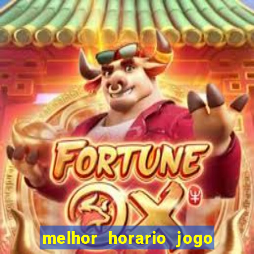 melhor horario jogo fortune rabbit