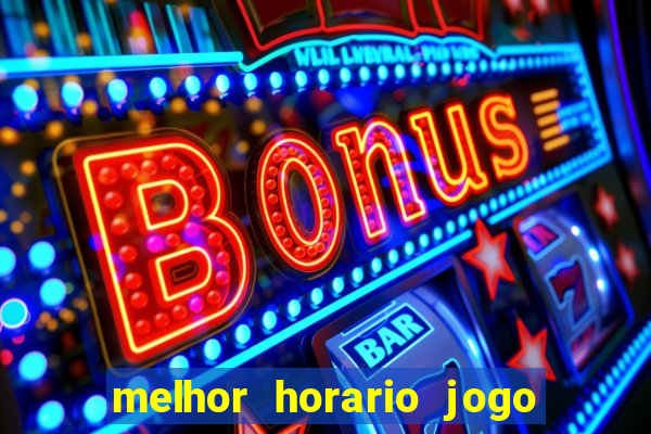 melhor horario jogo fortune rabbit