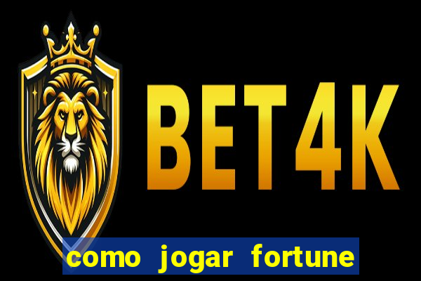 como jogar fortune tiger sem depositar