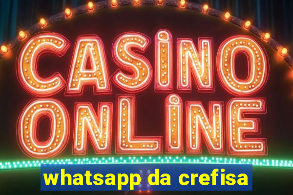 whatsapp da crefisa