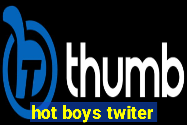 hot boys twiter