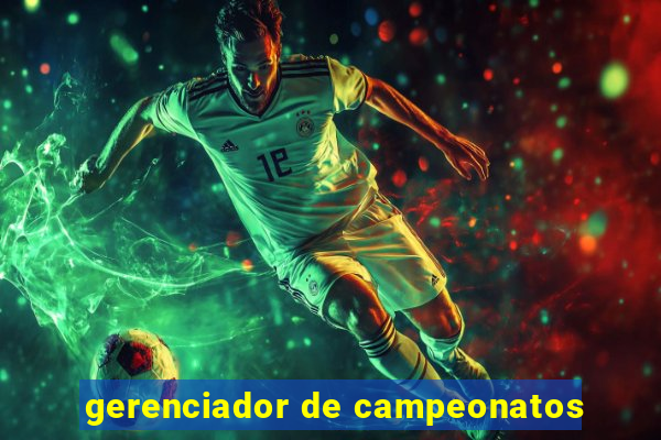 gerenciador de campeonatos