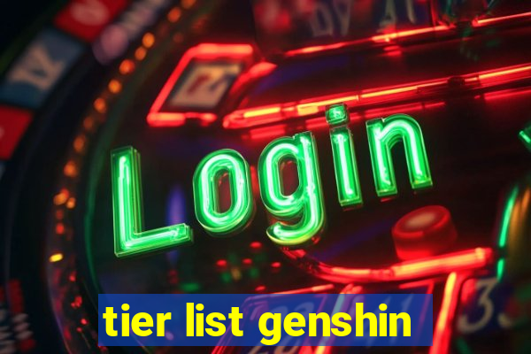 tier list genshin