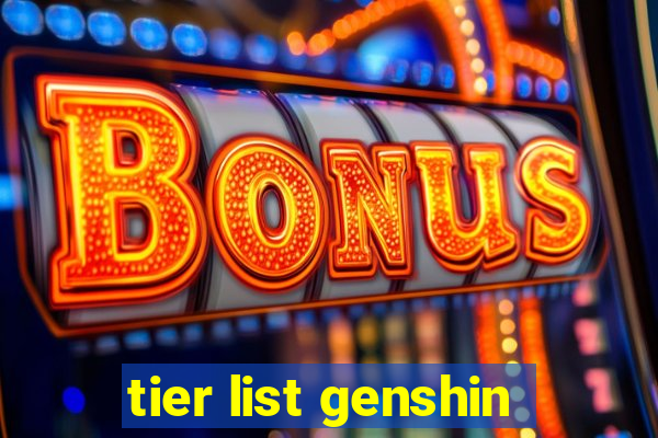 tier list genshin