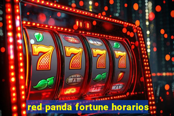 red panda fortune horarios