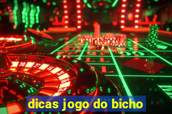 dicas jogo do bicho