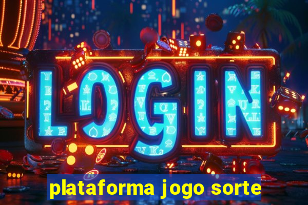 plataforma jogo sorte