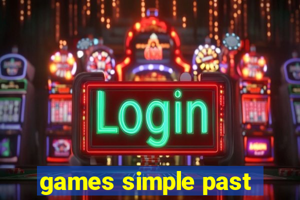 games simple past