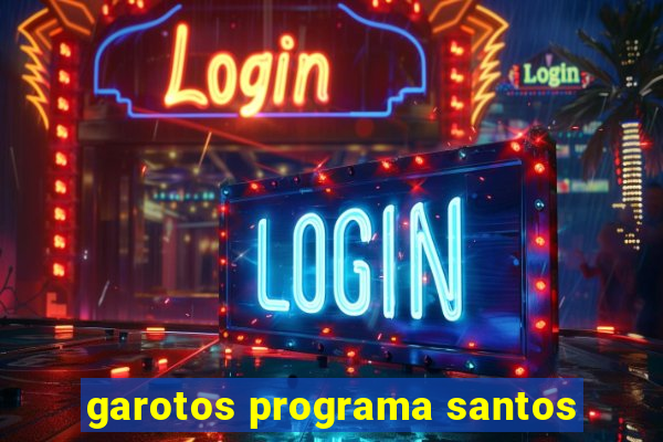 garotos programa santos