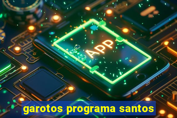 garotos programa santos