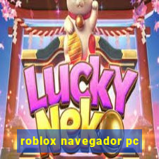 roblox navegador pc