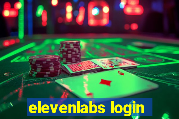 elevenlabs login