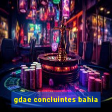 gdae concluintes bahia