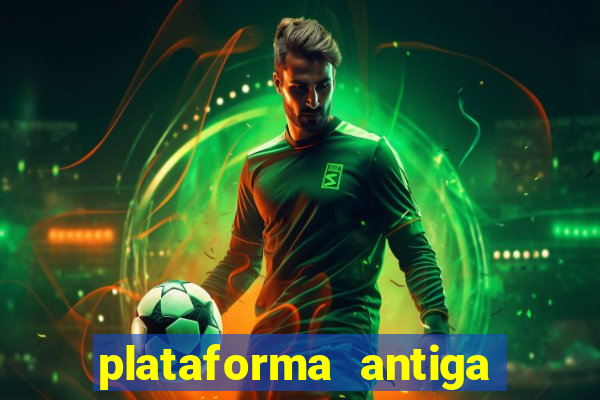 plataforma antiga de jogos