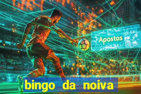 bingo da noiva para imprimir