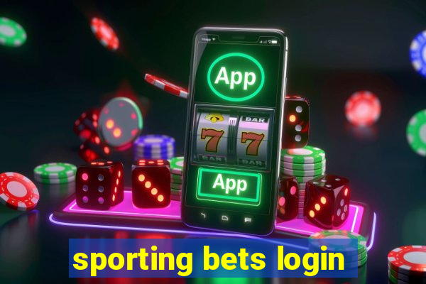 sporting bets login