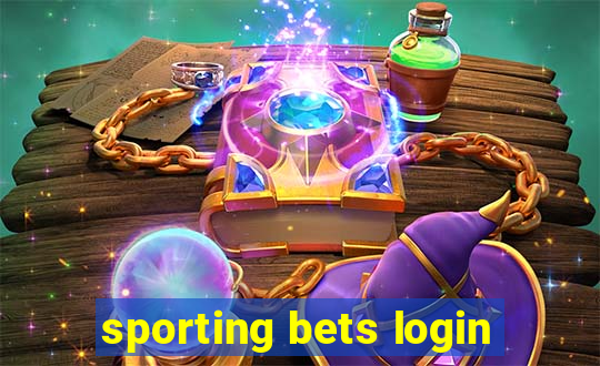 sporting bets login