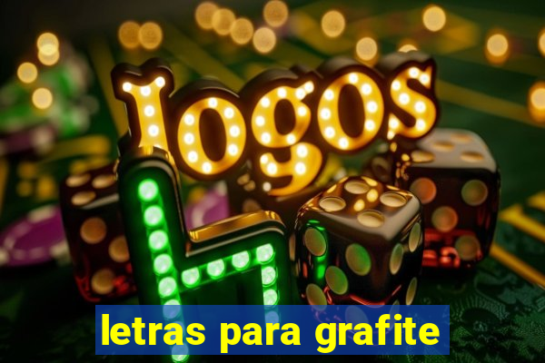 letras para grafite