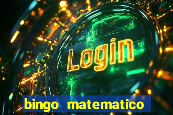 bingo matematico para ensino medio