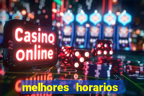 melhores horarios pagantes fortune tiger