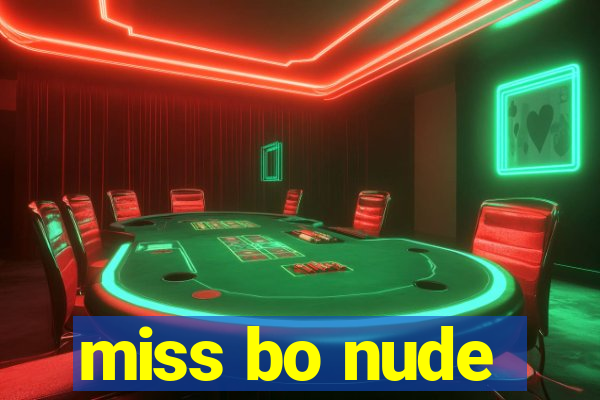 miss bo nude