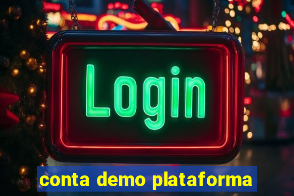 conta demo plataforma