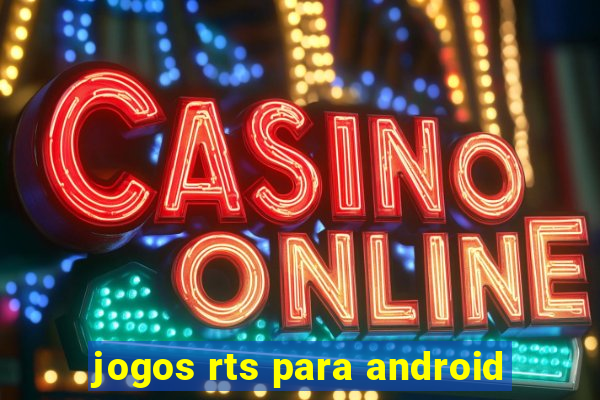 jogos rts para android