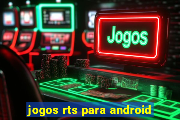 jogos rts para android