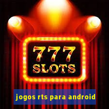 jogos rts para android