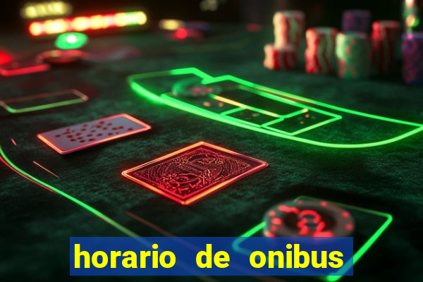 horario de onibus rio pardo rs