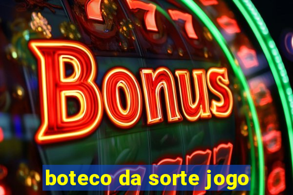 boteco da sorte jogo