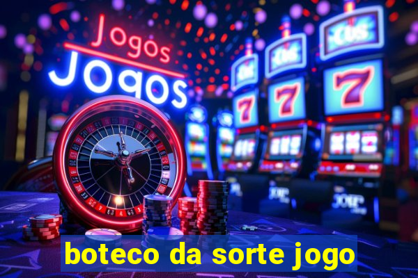 boteco da sorte jogo