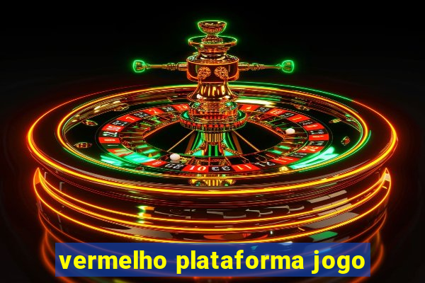 vermelho plataforma jogo