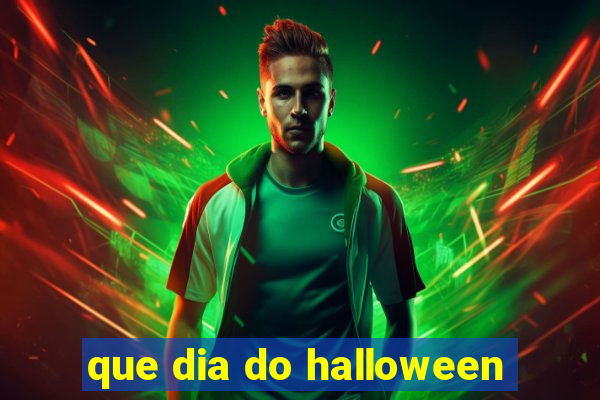 que dia do halloween