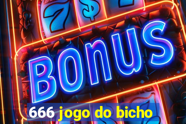 666 jogo do bicho