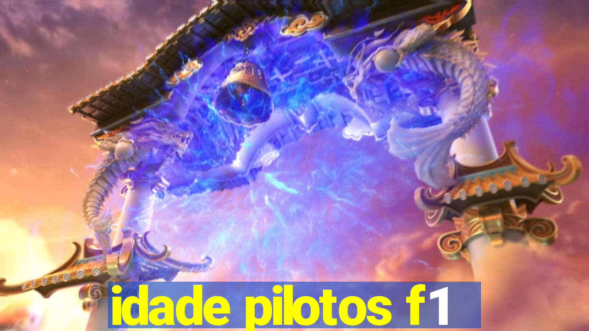 idade pilotos f1