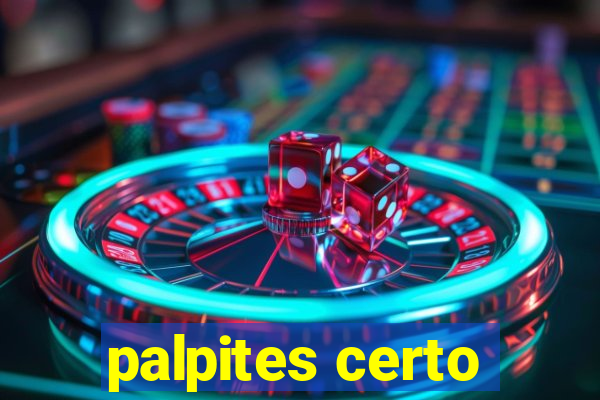 palpites certo