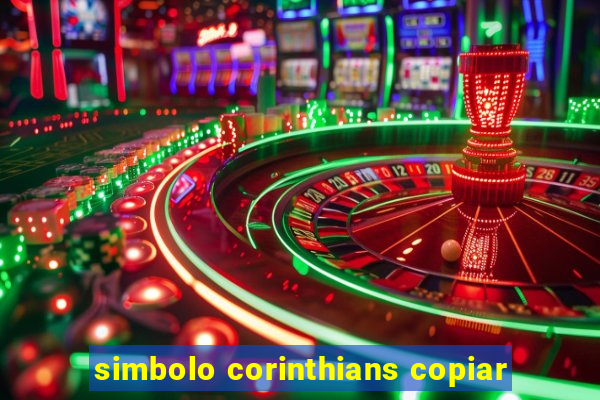 simbolo corinthians copiar