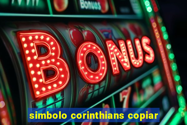 simbolo corinthians copiar