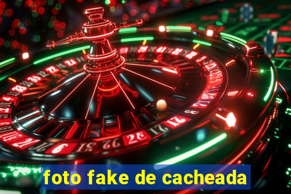 foto fake de cacheada