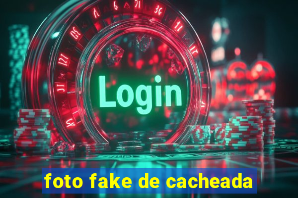 foto fake de cacheada